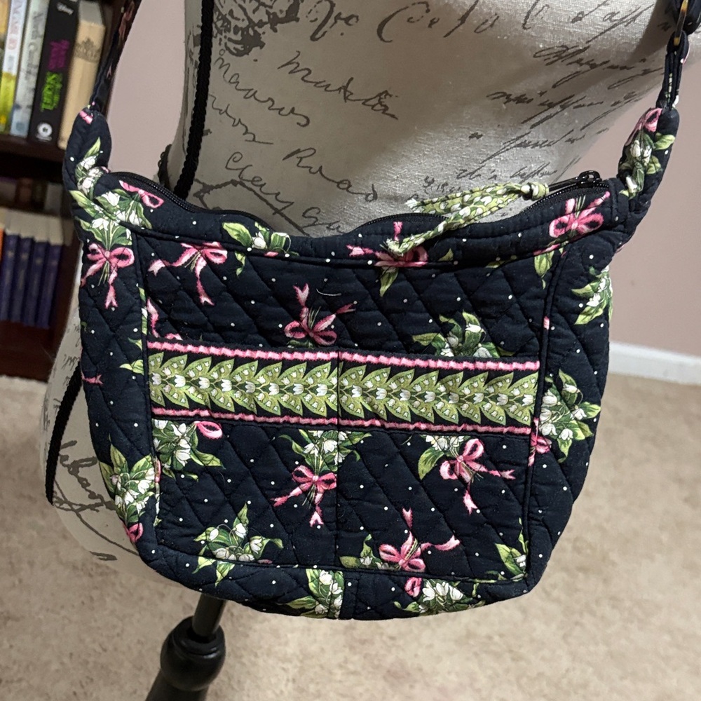 Vera Bradley Floral Quilted Shoulder Bag